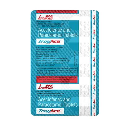 Troyace Tablet 10'S - Pain relief-Nsa