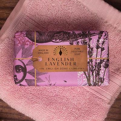 The English Soap Company - Anniversary English Lavender Soap 190 gm - Soaps
