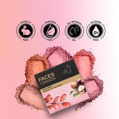 Faces Canada Berry Blush Hop To The Beach 01 4 gm - Blushes