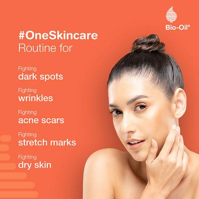 Bio-Oil Specialist Skincare Combo (200ml+60ml) Face & Body Oil Suitable for Acne Scar Removal Pigmentation Dark Spots & Stretch Marks 1's - Face Oils