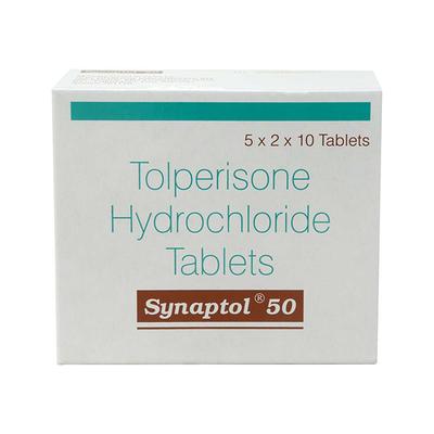 Synaptol 50mg Tablet 10'S - Muscle Cramps/Spasticity-Mus