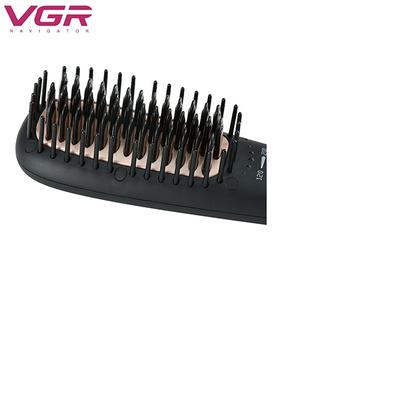 VGR V-568 Ionic Hair Straightener Brush with 5 Temperature Settings 1's - Straighteners