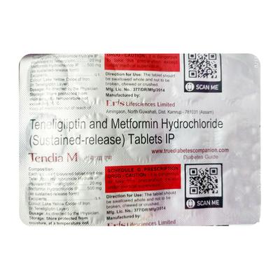 TENDIA M Tablet 15's - Diabetes-Ant