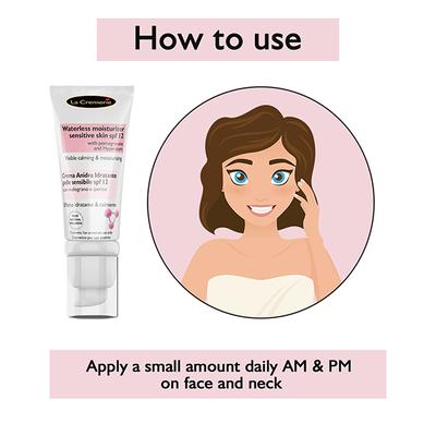 La Cremerie Waterless Moisturizer Sensitive Skin SPF 12 50 ml - Face Moisturizers