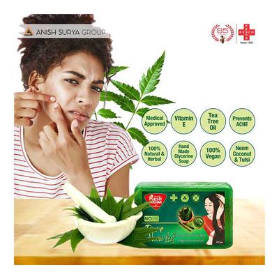 Kesh Nikhar Soap - Neem Leaf (Pack of 3 x 125 gm) - Soaps