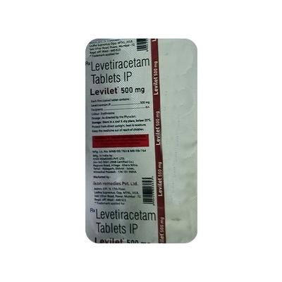 LEVILET 500mg Tablet 10's - Epilepsy/Convulsion-Ant