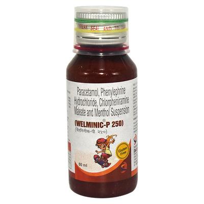 WELMINIC P 250mg Suspension 60ml - Cough And Cold-Cou