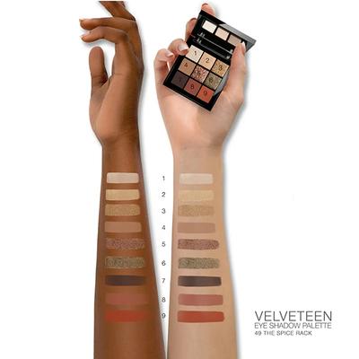GA-DE Velveteen Eyeshadow Palette 49 The Spice Rack 8.1 gm - Eye Shadow Palettes
