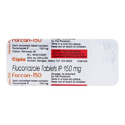 FORCAN 150 Tablet 4's - Fungal Infections-Anf