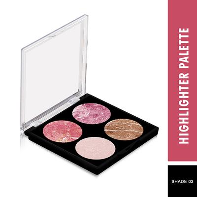 Swiss Beauty 4In1 Highlighter - (Shade-3) 10gm - Highlighters & Illuminators