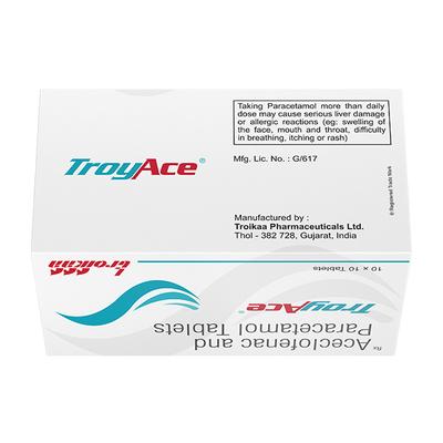 Troyace Tablet 10'S - Pain relief-Nsa