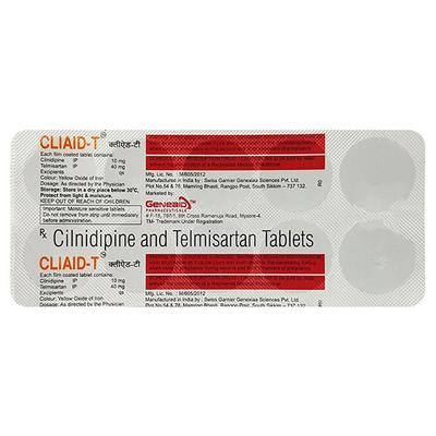 CLIAID T Tablet 10's - Hypertension-Ana