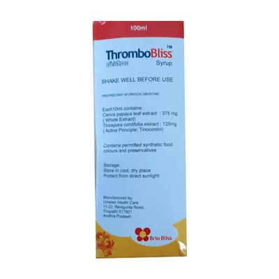 THROMBOBLISS Syrup 100ml - Supplements-Sup