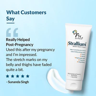 Fixderma Strallium Stretch Mark Cream 75 gm - Stretch Mark Cream