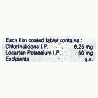 LOSAR CH 6.25 Tablet 10's - Hypertension-Ang
