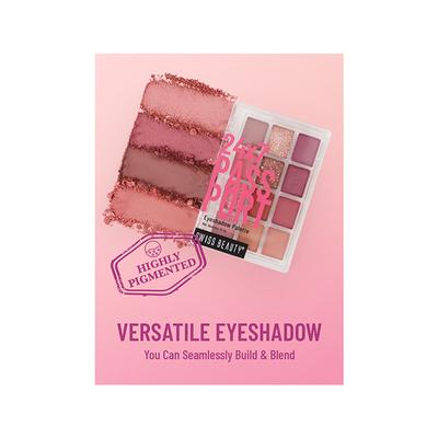Swiss Beauty 24-7 Passport Eyeshadow Palette Shade- Grand Arrival 4.5 gm - Eye Shadow Palettes