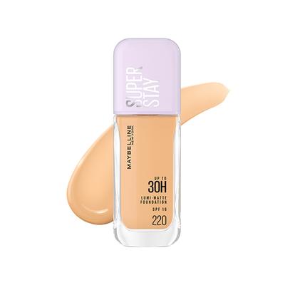 Maybelline New York Super Stay Lumi-Matte Liquid Doundation 30H Longwear Yet Light-As-Air 220 35 ml - Foundation