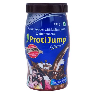 PROTIJUMP ADVANCE Chocolate Delight Powder 200gm - Supplements-Vam