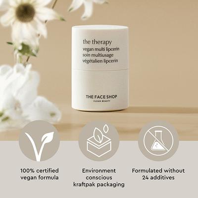 The Face Shop The Therapy Vegan Multi-Lipcerin 15 ml - Lip Balms