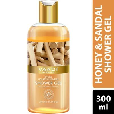Vaadi Herbals Shower Gel - Divine Honey & Sandal 300 ml - Shower Gels & Body Wash