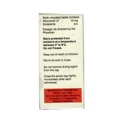 NICOSTAR 10 Tablet 30's - Angina