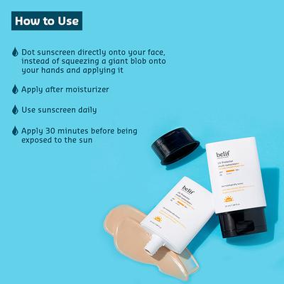 Belif UV Protector Multi Face Sunscreen + SPF 50+ 50 ml - Face Sunscreen