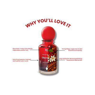 Blur India Unisex Perfume - Cherry Tart, Sweet & Fruity Eau De Parfum, Long Lasting Perfume 50 ml - Perfumes (Edt/Edp)
