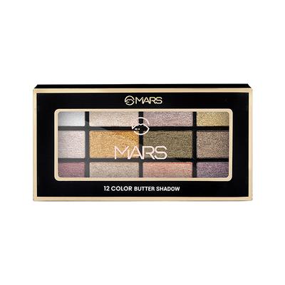 MARS 12 Color Butter Shadow - A 14.4 gm - Eye Shadow Palettes
