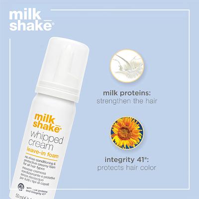 milk shake Conditioning Whipped Cream Leave in foam 100 ml - Hair Perms & Texturizers