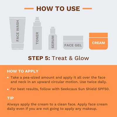 SEEKCAUS Pro Radiance Face Cream 50 gm - Face Moisturizers