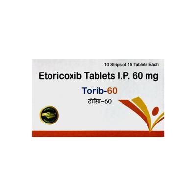 TORIB 60 Tablet 15's - Pain relief-Nsa