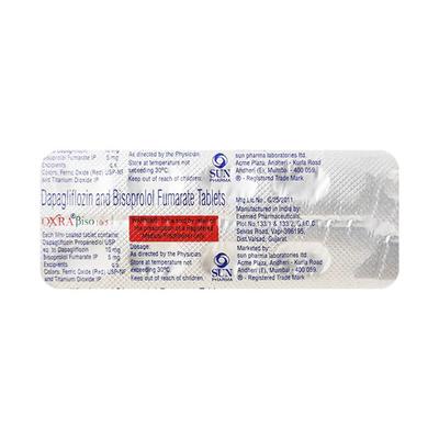 OXRA BISO 10/5 Tablet 10's - Hypertension-Bet