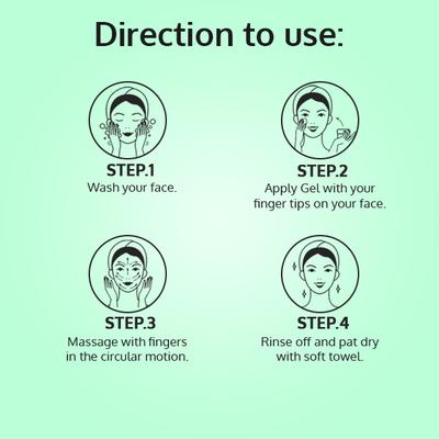 Gemblue Biocare Aloevera Skin Purifying Gel 500 ml - Face Gels