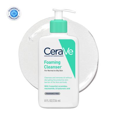 CeraVe Foaming Cleanser For Normal To Oily Skin 236 ml - Face Wash & Cleansers