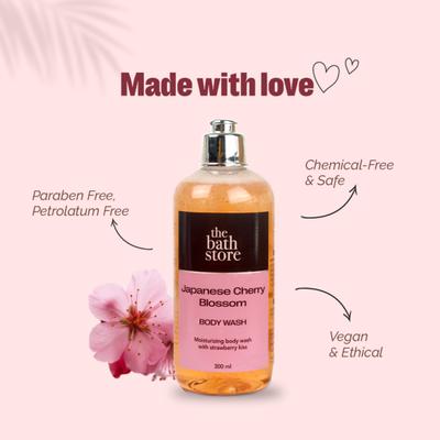 The Bath Store Japanese Cherry Blossom Body Wash 300 ml - Shower Gels & Body Wash