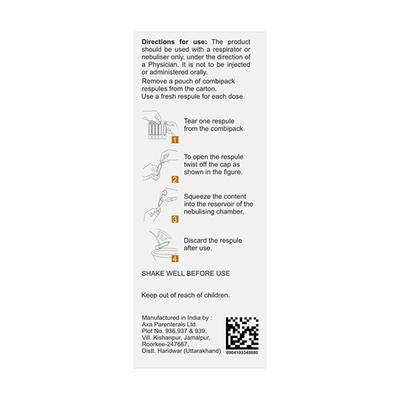 COMBIHALE FB 0.5mg Respules 5x2ml - Asthma/COPD-Ast