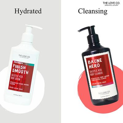 The Love Co. Finish Smooth Body Lotion With 2% Salicylic Acid 250 ml - Creams/Oils/Lotions