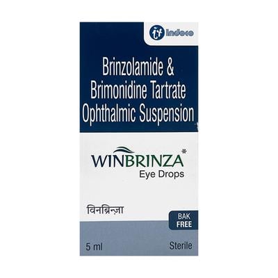WINBRINZA BAK FREE Eye Drops 5ml - Glaucoma-Ant