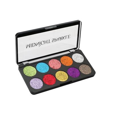 Swiss Beauty Midnight Sparkle Glitter Eyeshadow Palette - (Shade-2) 10 gm - Eyeshadow, Bases & Primers