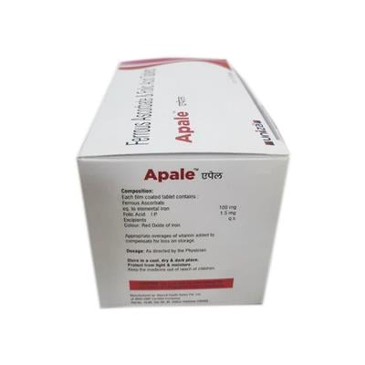 APALE Tablet 10's - Iron Supplement/Anaemia-Vma