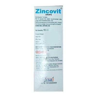 Zincovit Drops 15ml - Supplements-Vam