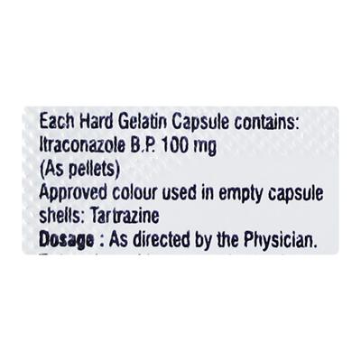 KAPITRA 100mg Capsule 4's - Fungal Infections-Anf