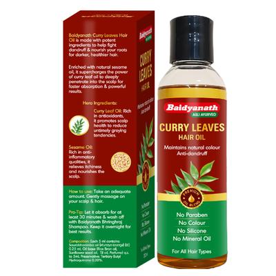 Baidyanath Curry Leaves Hair Oil 200 ml - Speciality Medicines