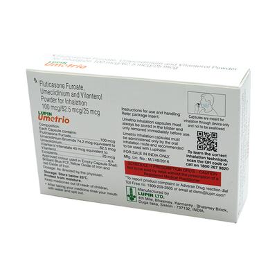 UMETRIO Capsule 3x10's - Asthma/COPD-Ast