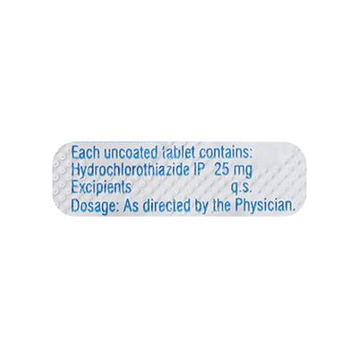 Aquazide 25mg Tablet 10'S - Hypertension-Diu
