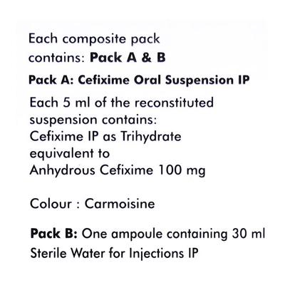 Ritecef O 100mg Dry Syrup 30ml - Bacterial Infections-Cep