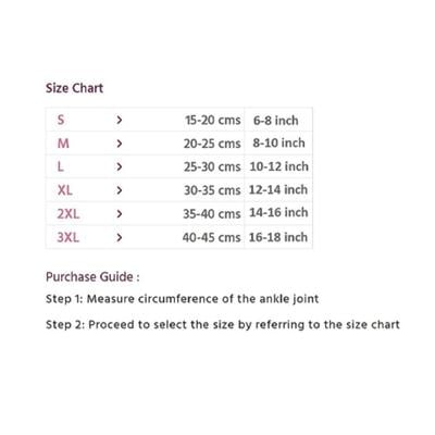 Flamingo Ankle Brace Support - Beige (OC - 2040) (L) - Ankle/Foot Supports