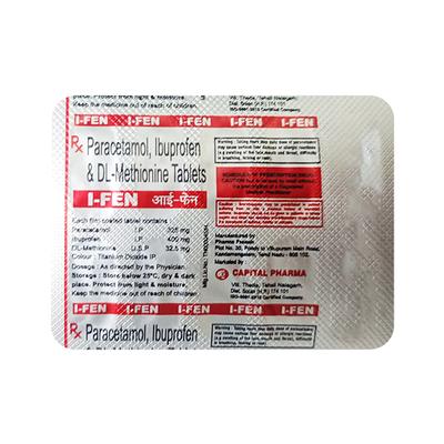 I FEN Tablet 10's - Pain relief-Nsa