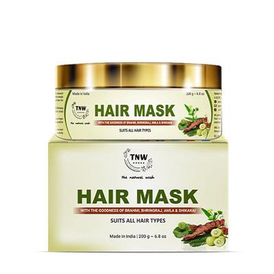The Natural Wash Hair Mask with Amla Bhringraj & Shikakai for All Hair Types 200gm - Dry Shampoos & Conditioners
