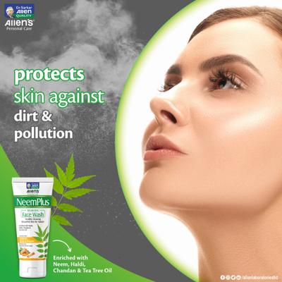 Allen Neem Plus Face Wash 100 ml (Pack Of 2) 1's - Personal Care (Ayush)